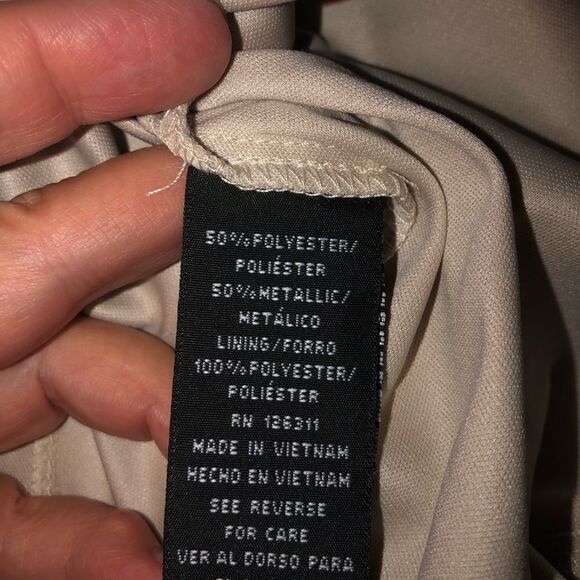 Beautiful Gold Dress NWT - Picture 6 of 7